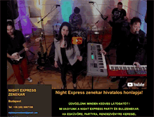 Tablet Screenshot of nightexpress.hu